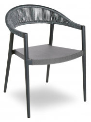 Кресло металлическое с обивкой-thumbs-Фото1