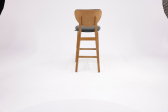 Стул барный с обивкой Caris Lion граб, фанера, ткань Фото 18