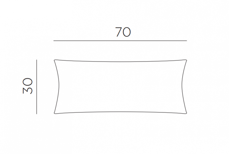 Подушка декоративная Maximo 70x30