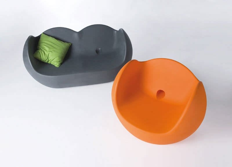 Диван пластиковый Blossy Standard