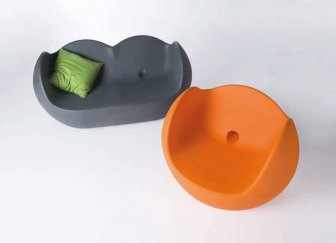 Диван пластиковый Blossy Standard