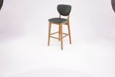 Стул барный с обивкой Caris Lion граб, фанера, ткань Фото 15