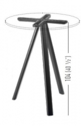 Подстолье металлическое барное-thumbs-Фото3