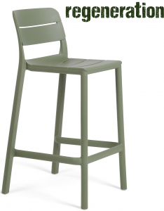 Стул пластиковый полубарный Nardi Cassia Stool Mini стеклопластик кактус Фото 1