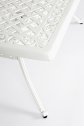 Стол металлический обеденный Garden Relax Ivrea алюминий белый Фото 6