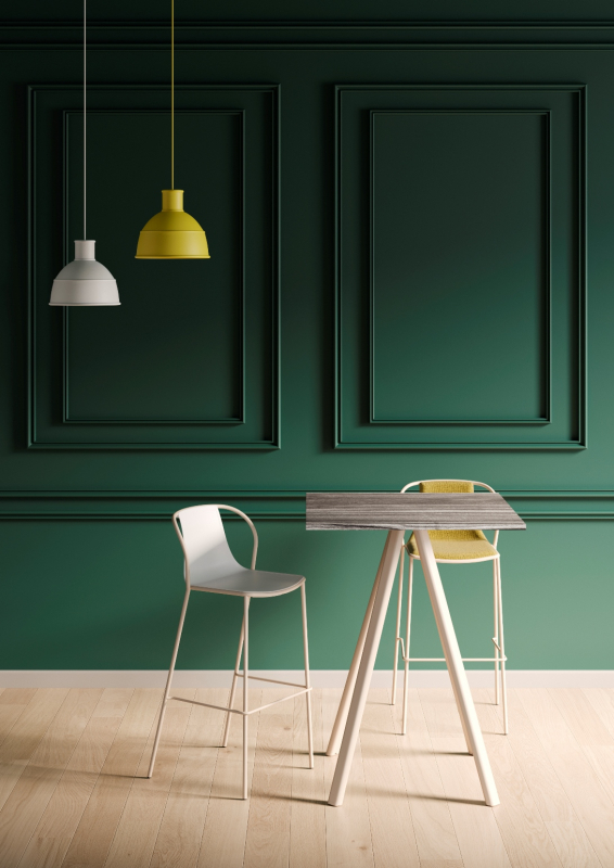 Стул пластиковый барный Kasia Stool 76