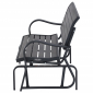 Скамья-качалка садовая Lifetime Lifetime сталь, полистирол антрацит Фото 3