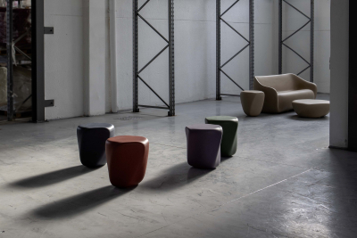 Столик пластиковый журнальный SLIDE Reborn Standard полиэтилен миндальный бежевый Фото 22