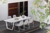 Стол обеденный керамический MANUTTI Air железо, керамика Фото 9