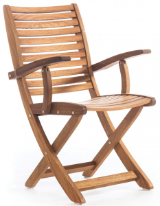 Кресло деревянное складное WArt Mane K ироко Фото 4