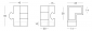 Светильник пластиковый Пазл SLIDE Puzzle Corner Lighting полиэтилен белый Фото 2