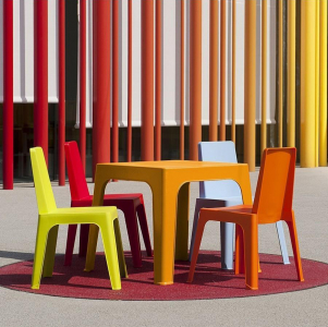 Стул пластиковый детский Resol Julieta chair полипропилен лайм Фото 8