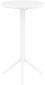Стол пластиковый барный складной Siesta Contract Sky Folding Bar Table 60 сталь, пластик белый Фото 10