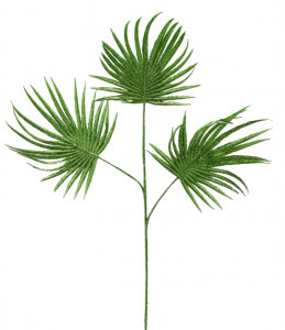 Ветвь пальмы декоративная EDG Palm светло-зеленый Фото 1
