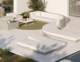 Пуф пластиковый мягкий Vondom Pixel Basic полиэтилен, ткань Фото 7