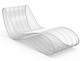 Шезлонг-лежак Karim Rashid Talenti алюминий белый Фото 2