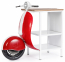 Стол консольный Garden Relax Vespa сталь, манго белый, красный Фото 2