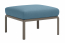 Пуф пластиковый с подушкой Nardi Komodo Pouf стеклопластик, Sunbrella тортора, синий Фото 2