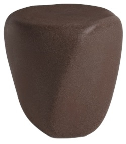 Столик пластиковый журнальный SLIDE Reborn Standard полиэтилен мокко коричневый Фото 1
