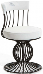 Стул металлический с подушкой-thumbs-Фото1