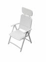 Кресло пластиковое складное Nardi Acquamarina стеклопластик белый Фото 10