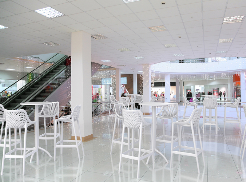 Стул пластиковый барный Air Bar 75