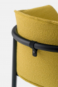 Кресло деревянное с подушкой PEDRALI Lamorisse Wood ясень, ткань черный ясень, желтый Фото 7
