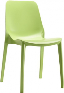 Комплект пластиковых стульев Scab Design Ginevra Set 6 стеклопластик светло-зеленый Фото 2