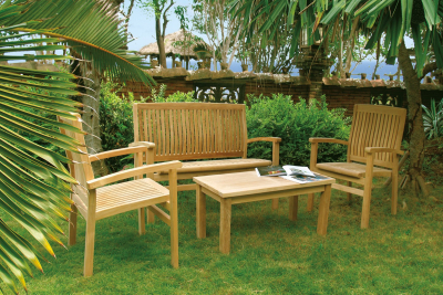 Столик деревянный журнальный Giardino Di Legno Dehors тик Фото 5