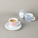 Кофейные пары для эспрессо Ancap Edex фарфор деколь Evolution Фото 5