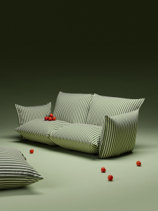 Кресло лаунж металлическое Scab Design Brezza Relax сталь, полипропилен оливковый Фото 7