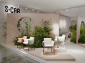 Кресло металлическое c подушками Scab Design Brezza сталь, ткань sunbrella тортора, розовый Фото 20