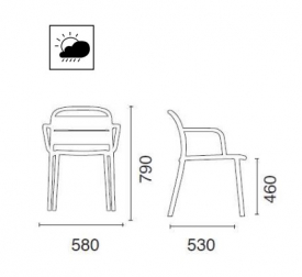 Кресло пластиковое-thumbs-Фото3