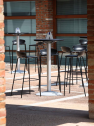 Стол пластиковый барный Gaber Tkitt BTAK54 алюминий, металл, технополимер Фото 7