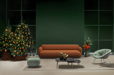 Диван трехместный мягкий PEDRALI Buddy Sofa металл, алюминий, ткань Фото 10