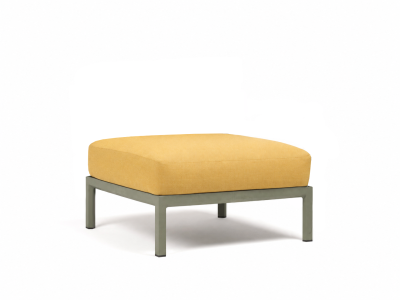 Пуф пластиковый с подушкой Nardi Maximo Pouf EXTRA_Studio стеклопластик, Sunbrella кактус, Sunlight Фото 5