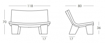 Диван пластиковый двухместный-thumbs-Фото3