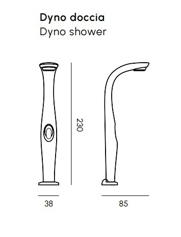 Душ уличный Dyno Mixer