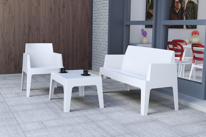 Диван пластиковый двухместный Box Sofa
