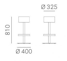 Табурет барный вращающийся с обивкой-thumbs-Фото3