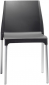 Стул пластиковый Scab Design Chloe Chair Mon Amour анодированный алюминий, технополимер антрацит Фото 1