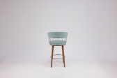 Кресло барное с обивкой Caris Nova граб, металл, ткань Фото 28
