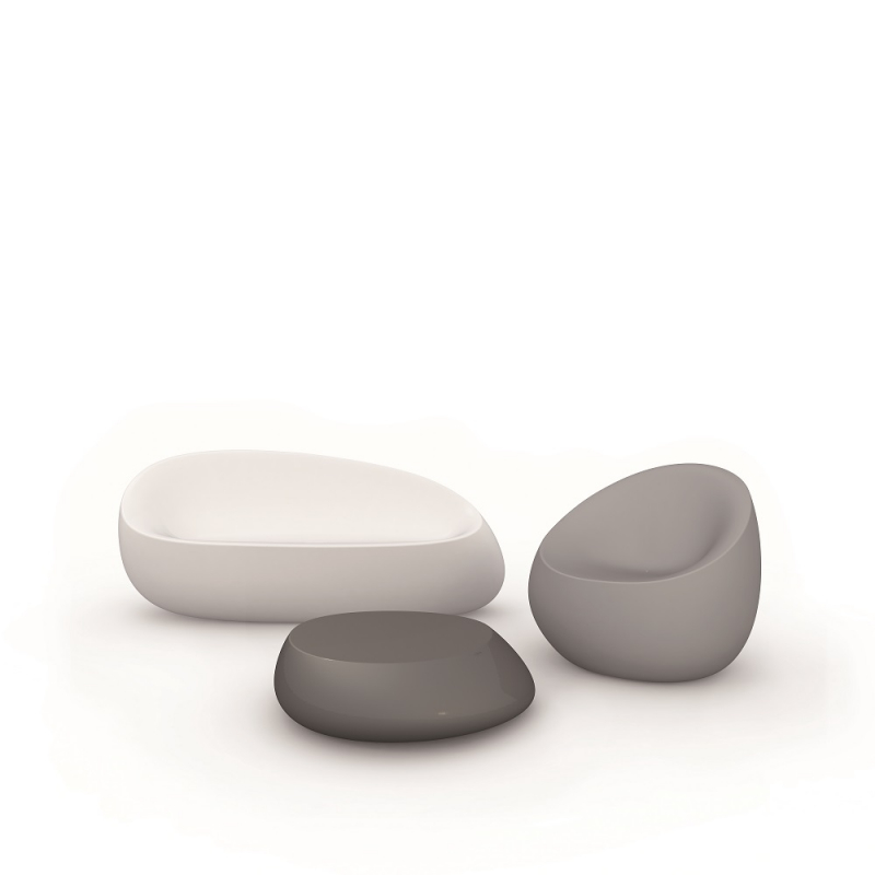Диван пластиковый Stone Basic
