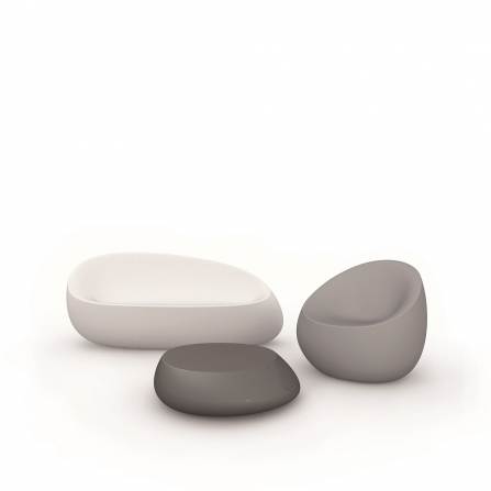 Лаунж-кресло пластиковое Stone Basic