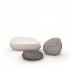 Лаунж-кресло пластиковое Stone Basic