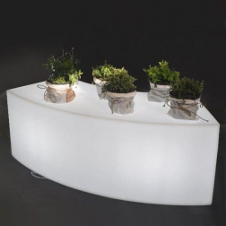 Скамья модульная светящаяся Snake Lighting IN