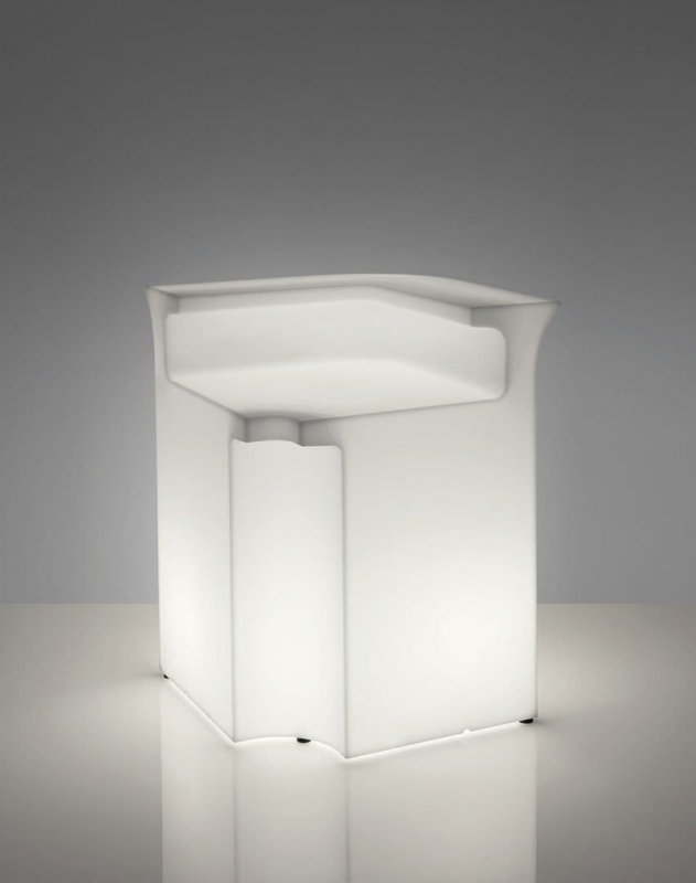 Стойка пластиковая барная светящаяся Break Corner Lighting