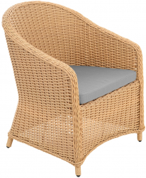 Кресло плетеное с подушкой-thumbs-Фото1