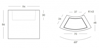 Стойка пластиковая барная светящаяся-thumbs-Фото3