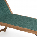 Шезлонг-лежак текстиленовый Magnani Apollo ясень, текстилен Фото 17